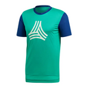 adidas Men's Football T-Shirt Navy Reversible Jersey