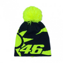 Valentino Rossi MotoGP Beanie Kid's Navy Sun & Moon Bobble Hat