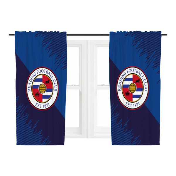 Reading Digital Print Curtains Football 54" Curtains