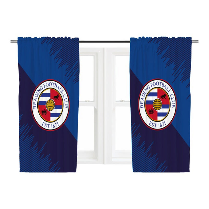 Reading Digital Print Curtains Football 54" Curtains