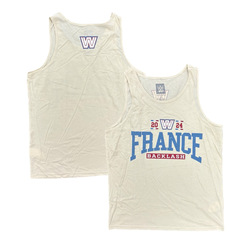 WWE France Tank Top Backclash 2024 Vest