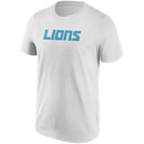 Detroit Lions Men's T-Shirt NFL White Top
