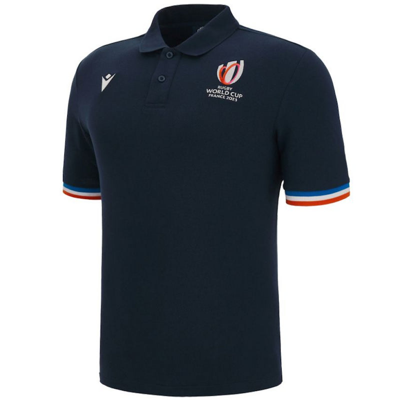 Rugby World Cup Polo Men's Macron Graphic Logo Top