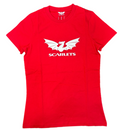 Scarlets Rugby Women's T-Shirt Castore Core Cotton Red Top