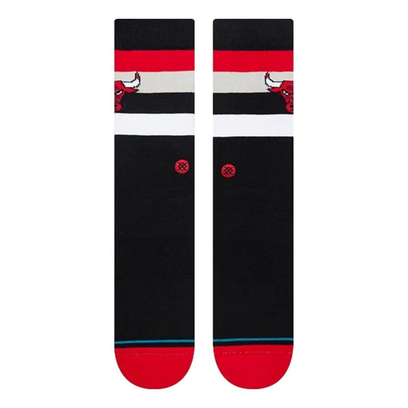 Chicago Bulls Stance Socks Adult Black NBA Casual Crew Socks
