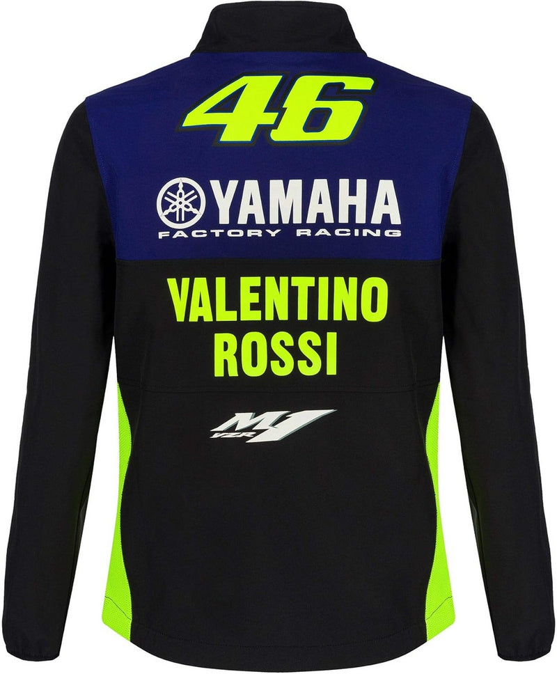 Valentino Rossi Men's Jacket MotoGP Yamaha Dual Softshell Jacket