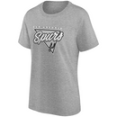 San Antonio Spurs T-Shirt Women's NBA Grey Top