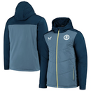 Aston Villa Football Women's Coat Castore Blue Travel Jacket