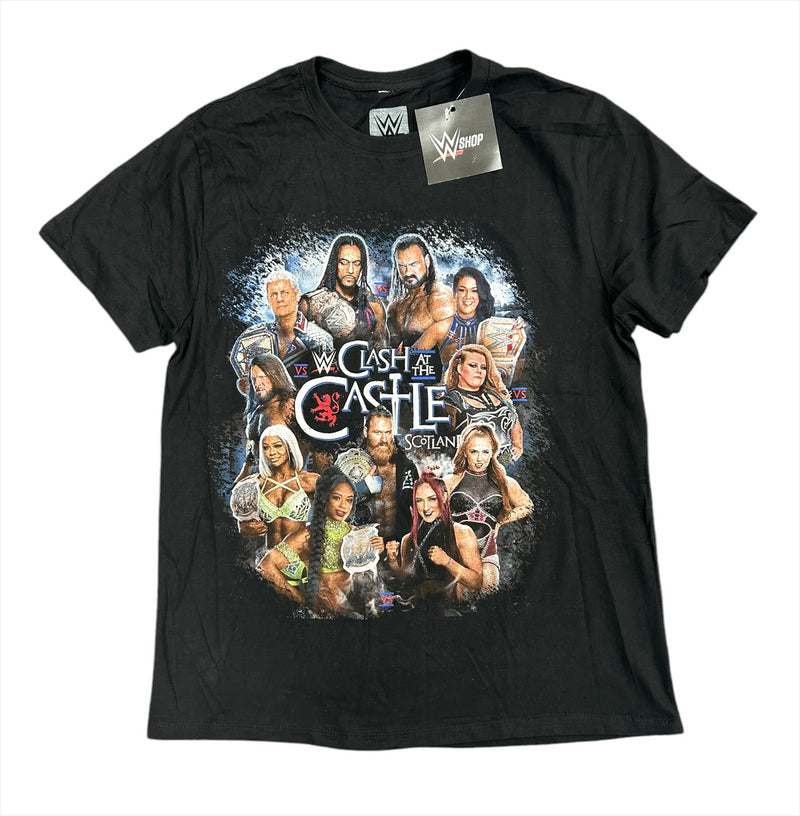 WWE Wrestling Men's T-Shirt I Was There Scotland CATC 2024 Top
