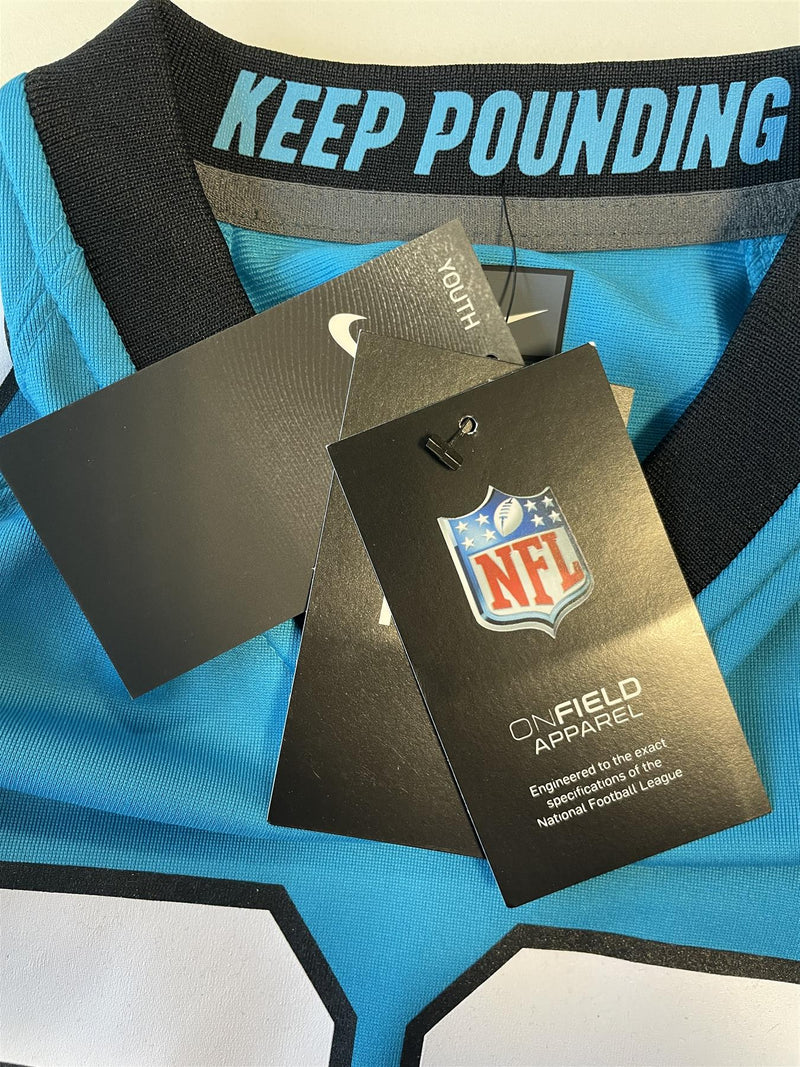 Carolina Panthers NFL Jersey Kid's Nike American Football Top