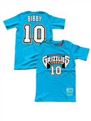 Vancouver Grizzlies basketball Top Kds NBA Bibby 10 Top Tee