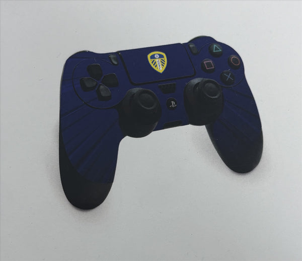 Leeds United Ps4 Skin Football Blue  Controller Skin