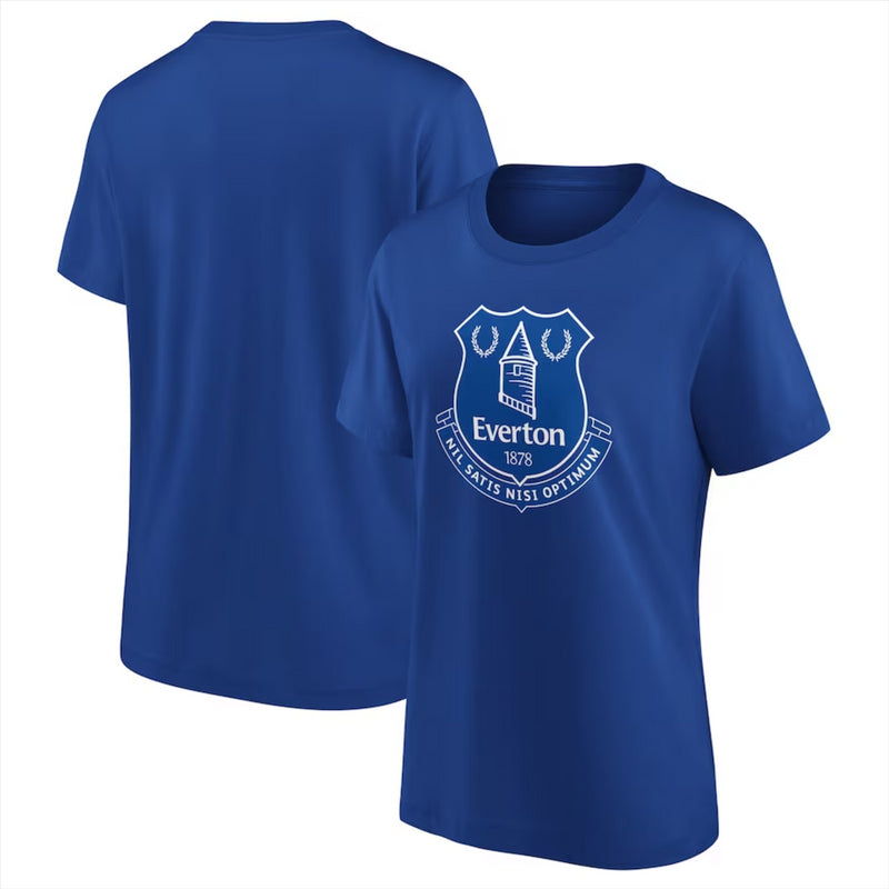 Everton Women's Football T-Shirt Fanatics Tee Top