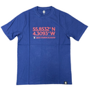 Rangers Men's Blue T-Shirt Castore Football Contemporary Top