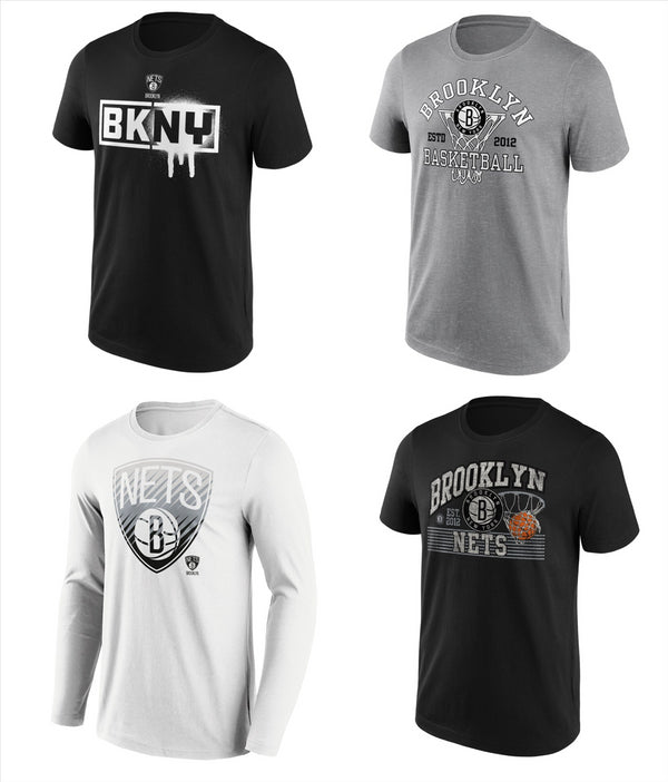 Brooklyn Nets Basketball T-Shirt Men's NBA Fanatics Top