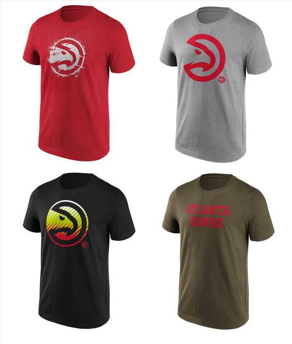 Atlanta Hawks Basketball T-Shirt Men's NBA Fanatics Top