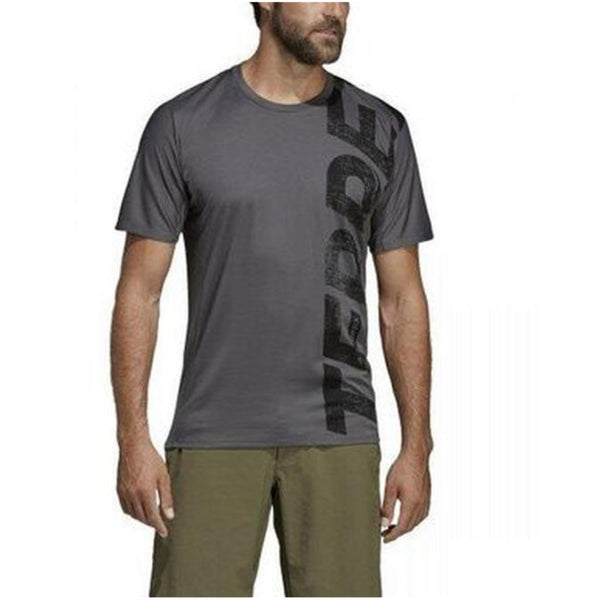 adidas Sportswear T-Shirt Men's Trail Cross Outdoors Logo Top