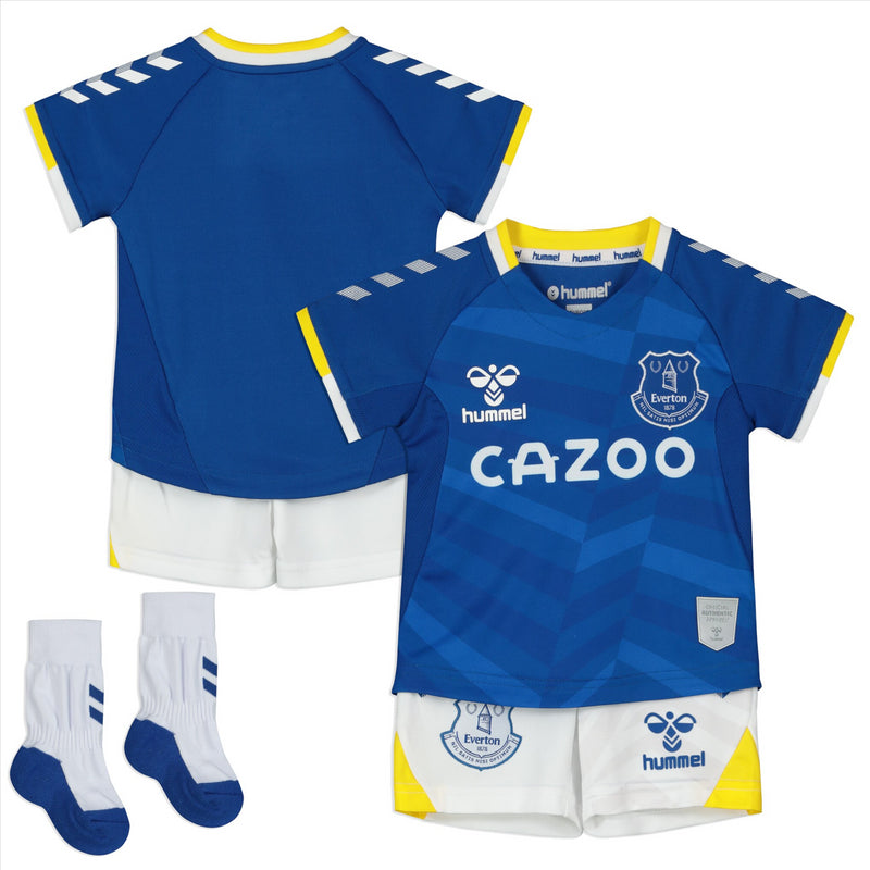 Everton Infant's Football Kit Hummel Home Baby Kit