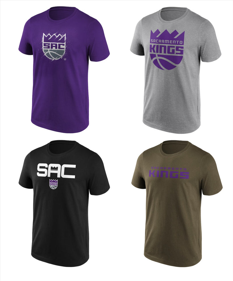 Sacramento Kings Basketball T-Shirt Men's NBA Fanatics Top