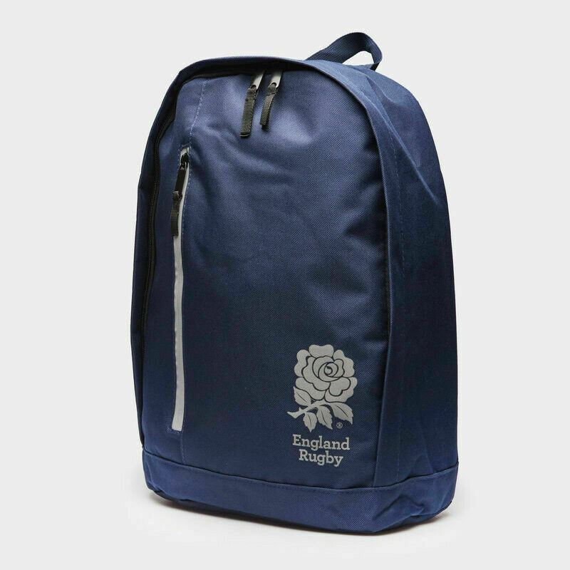 England Rugby RFU Premium Sports School Backpack Ruck Sack Gym Bag - Navy