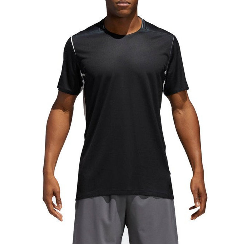 adidas Men's Running T-Shirt Black TKO UV Short Sleeve T-Shirt