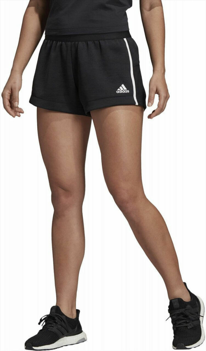 adidas Women's Sportswear Shorts W ZNE Black Logo Shorts