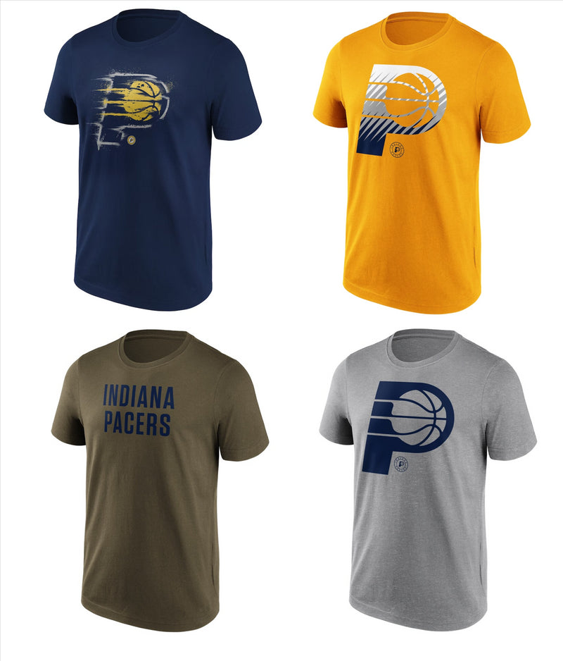 Indiana Pacers Basketball T-Shirt Men's NBA Fanatics Top